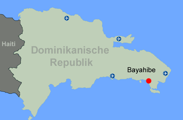 Karte Bayahibe - Dominikanische Republik