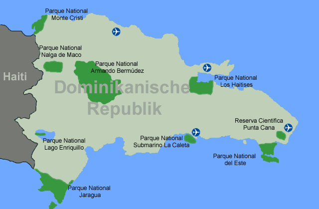 Nationalparks Dominikanische Republik