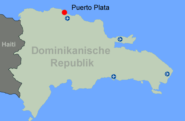 Karte Puerto Plata